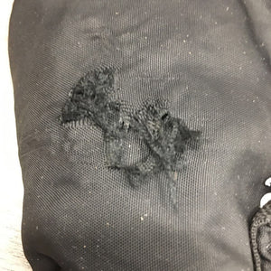 Hvy Nylon Closed Front Stable Sheet, "Buckwold", 2 legs *vgc, mnr dirt, hole, puckers, shrunk, film, snags