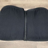 Quilt Jumper Saddle Pad, 2x piping *vgc, mnr hair, threads