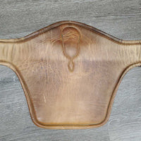 Lg Belly Girth, caribiner, 2x els *gc/fair, clean, torn elastics, older, scrapes, rubs, gouges
