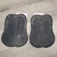 Open Front & Hind Boots, tabs, Fleece & Neoprene Liners *gc, clean & dirty, stains, film, rubs, scrapes, faded, older