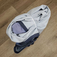 Rain Sheet, 2 legs *gc, wpf, faded, snags, rubs, mnr lining tears, stains
