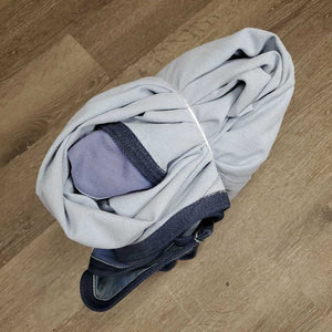Rain Sheet, 2 legs *gc, wpf, faded, snags, rubs, mnr lining tears, stains