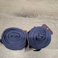 2 Stretchy Cotton Leg Wraps *gc, clean, faed, mnr torn edges, undone stitching