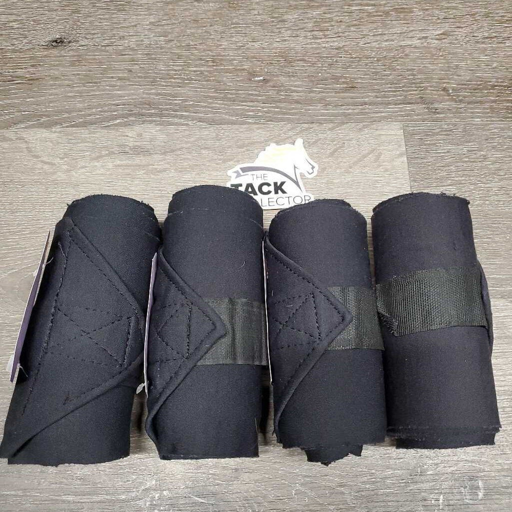 4 Stretchy Nylon Leg Wraps *gc, clean, faded, snags, rubs, v.pilly edges