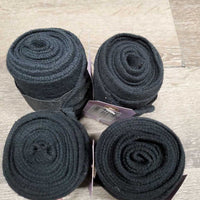 4 Thick Stretchy Cotton Leg Wraps *vgc, clean, faded, pilly edges