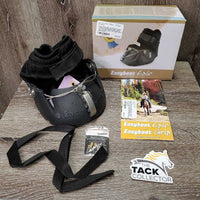 Hoof Boot, gator, screws, guide, box *xc/vgc, clean, mnr edge rubs & pills
