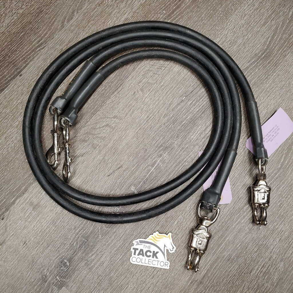 2 Hvy Duty Round Rubber Cross Ties *vgc, film