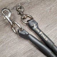 2 Hvy Duty Round Rubber Cross Ties *vgc, film
