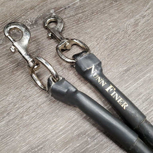2 Hvy Duty Round Rubber Cross Ties *vgc, film