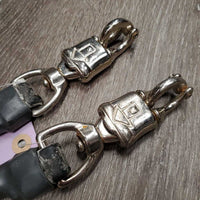 2 Hvy Duty Round Rubber Cross Ties *vgc, film
