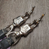 2 Hvy Duty Round Rubber Cross Ties *vgc, film
