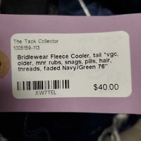 Fleece Cooler, tail *vgc, older, mnr rubs, snags, pills, hair, threads, faded