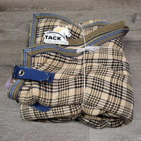 Cotton Stable Sheet *vgc, mnr snags, rubs, puckers, repair