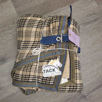 Cotton Stable Sheet *vgc, mnr snags, rubs, threads, puckers
