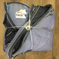 Hvy Winter Blanket, 2 legs *vgc, clean, v.mnr wpf, mnr snags, dirt, lining tear, faded, rubs, threads, stains
