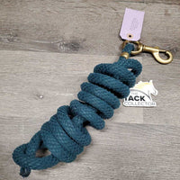 Nylon Lead Rope *gc/fair, stiff, frays, fading, hair