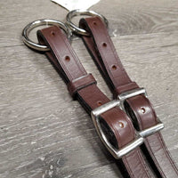 Leather & Elastic Breastplate, Running Martingale Attachment, tag *new
