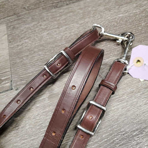Leather & Elastic Breastplate, Running Martingale Attachment, tag *new