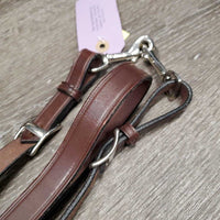 Leather & Elastic Breastplate, Running Martingale Attachment, tag *new