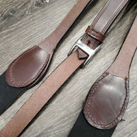 Leather & Elastic Breastplate, Running Martingale Attachment, tag *new
