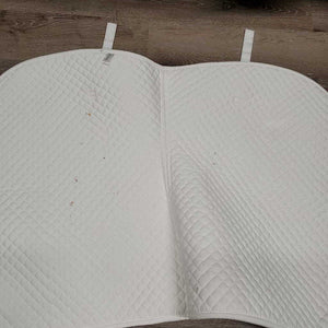 Quilt Jumper Saddle Pad, 1x piping *xc/vgc, v. mnr rubs, pills, stains