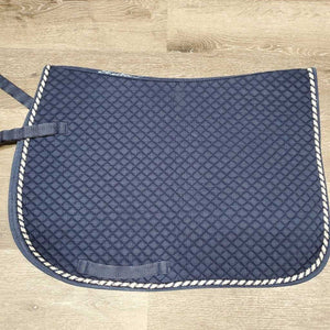 Quilt Jumper Saddle Pad, 1x piping *vgc, rubs, mnr faded, pills
