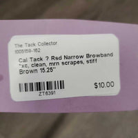Rsd Narrow Browband *xc, clean, mrn scrapes, stiff
