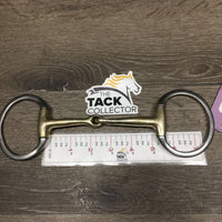 Thin Eggbutt Bit *gc/fair, clean, stains, v.sloppy joint, scuffs, chews
