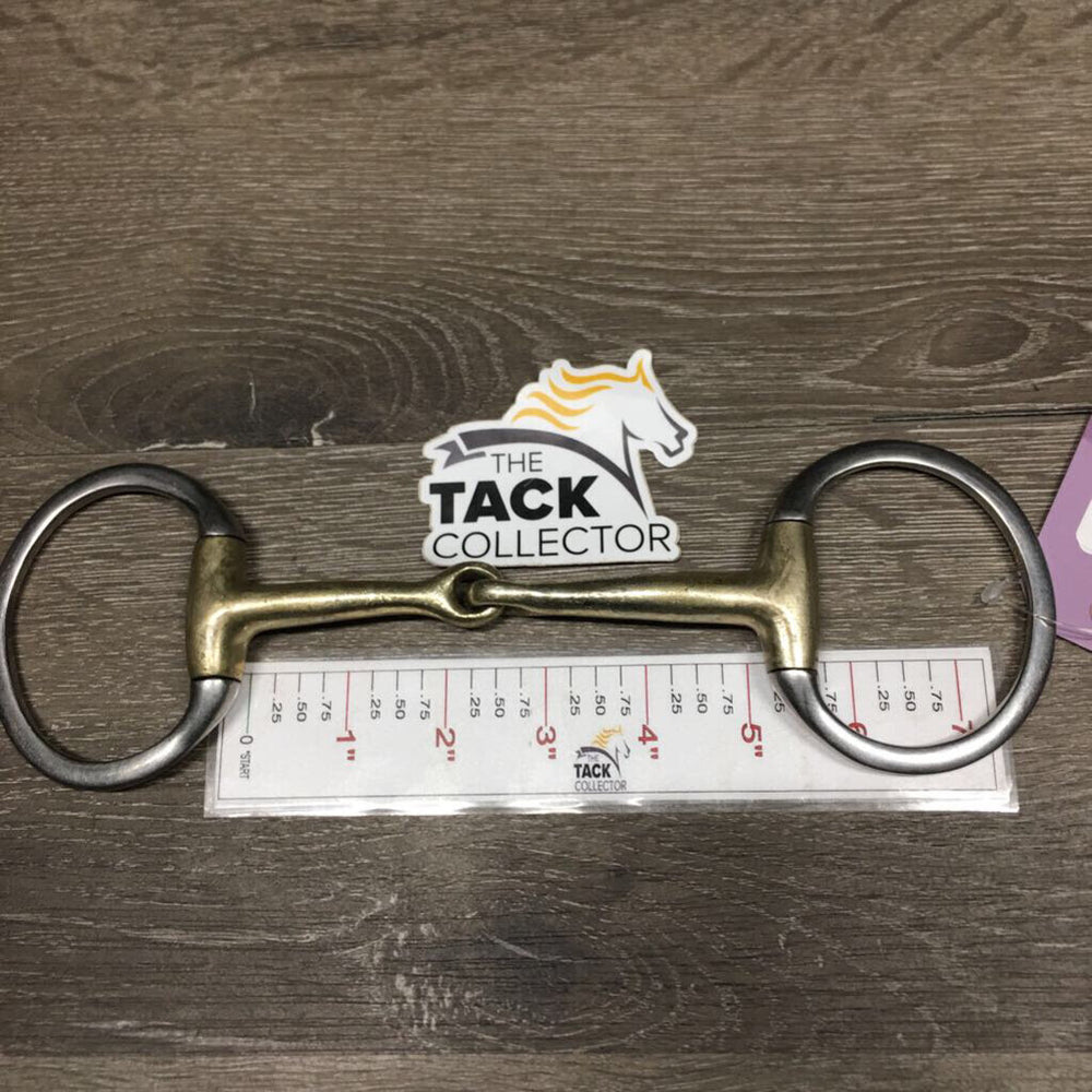 Thin Eggbutt Bit *gc/fair, clean, stains, v.sloppy joint, scuffs, chews