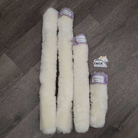 Breastplate Sheepskin Covers - 4 Pieces *like new, clean
