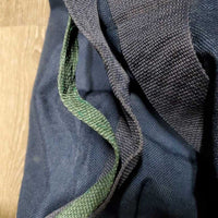 Fleece Lined Cordura Saddle Carry - Storage Bag, Shoulder Strap *gc, clean, older, BROKEN Zipper, v.rubbed