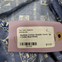 Cotton Saddle Cover *gc, v.faded
