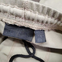 JUNIORS EuroSeat Riding Tight Breeches, drawstring *gc, clean, mnr rubs, pills & loose threads
