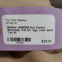 JUNIORS Hvy Cotton Breeches, Pull On *vgc, v.mnr spots
