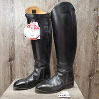 Dressage Boots, Zips, Blue Forms, Blue Boot Bag *vgc, dusty, rubs, scratches, aftermarket zips? (inside tabs)
