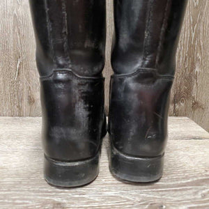 Dressage Boots, Zips, Blue Forms, Blue Boot Bag *vgc, dusty, rubs, scratches, aftermarket zips? (inside tabs)