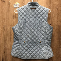 Quilt Vest, Butterfly Lining, Zipper *xc, mnr puckers
