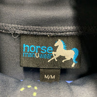 Light Stretchy Jacket, zipper *vgc, mnr rubs & pills