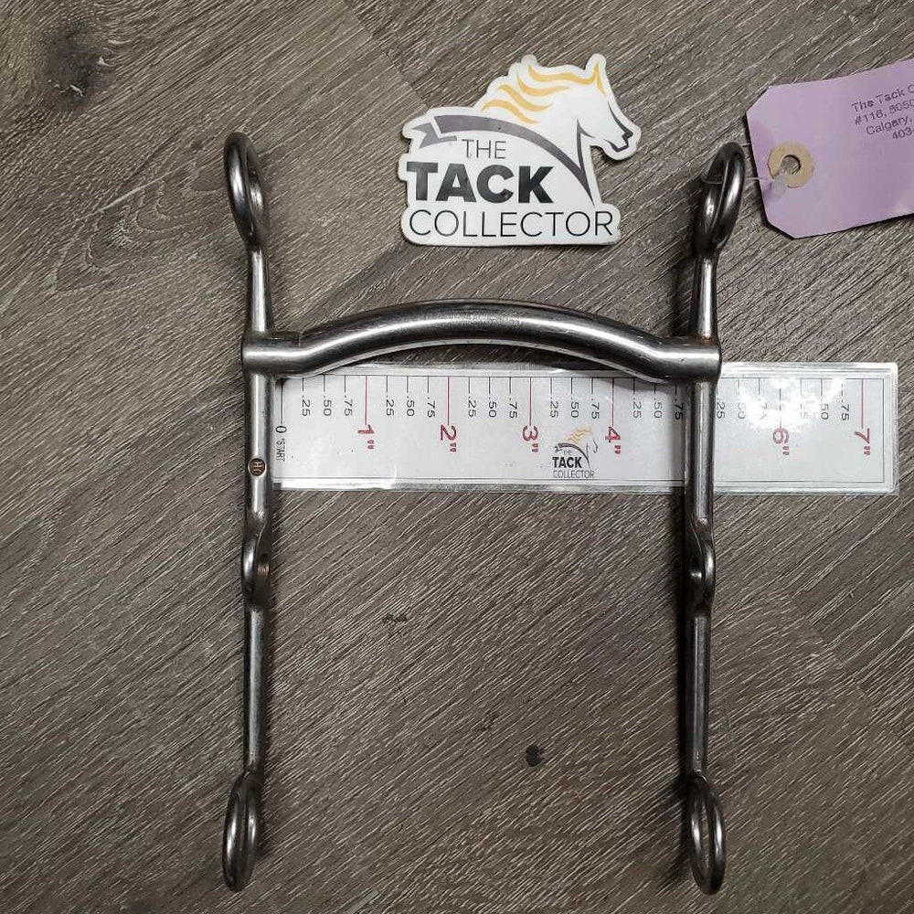 Gaited Horse Curb Bit *gc, clean, mnr rust spots, scratches & stains
