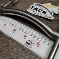 Gaited Horse Curb Bit *gc, clean, mnr rust spots, scratches & stains
