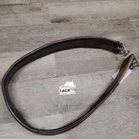 FS Leather Girth, 1x els *gc, clean, rubs, stains, faded, hairy seams, mnr residue
