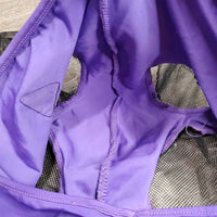Lycra Fly Mask, ear, forelock hole *vgc, clean, mnr snags, stains, faded