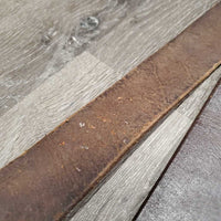 Flat Leather Back Cinch *vgc, stains, mnr scratches & residue
