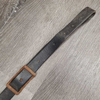 Flat Running Martingale *fair/poor, dirty, cut/broken end, older, dry, v.rusty, stiff, cracking
