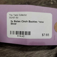 3x Bates Cinch Buckles *new
