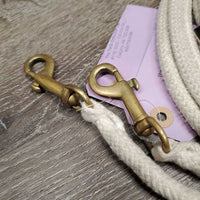 Round & Flat Light Cotton Web Driving Lines *gc, mnr dirt, stains, rubs & snags
