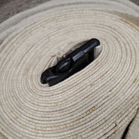 Round & Flat Light Cotton Web Driving Lines *gc, mnr dirt, stains, rubs & snags
