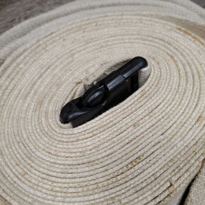 Round & Flat Light Cotton Web Driving Lines *gc, mnr dirt, stains, rubs & snags
