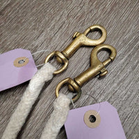 Round & Flat Light Cotton Web Driving Lines *gc, mnr dirt, stains, rubs & snags