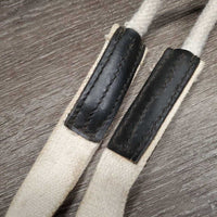 Round & Flat Light Cotton Web Driving Lines *gc, mnr dirt, stains, rubs & snags
